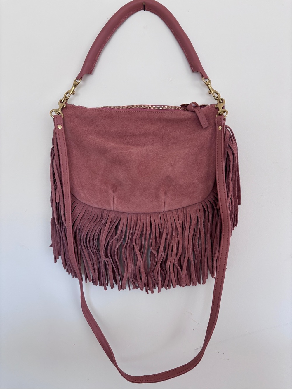 Clare V - Petit Moyen in Suede Fringe - Picture 2 of 5